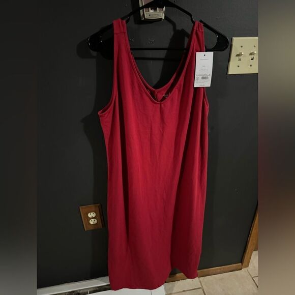 Isabel Maternity by Ingrid & Isabel Red Bodycon Maternity Dress XXL NWT - Picture 3 of 10
